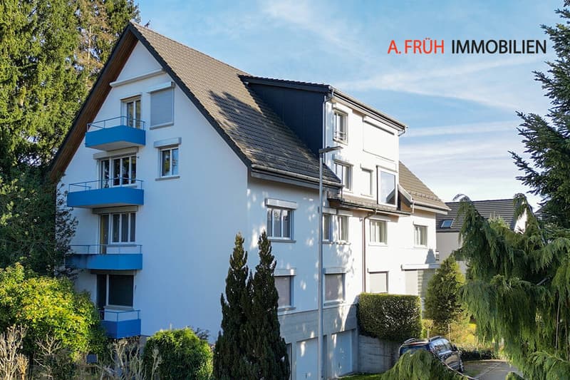 Elegante Wohnung mit viel Raum, Garage und charmanter Terrasse am Bach (1)