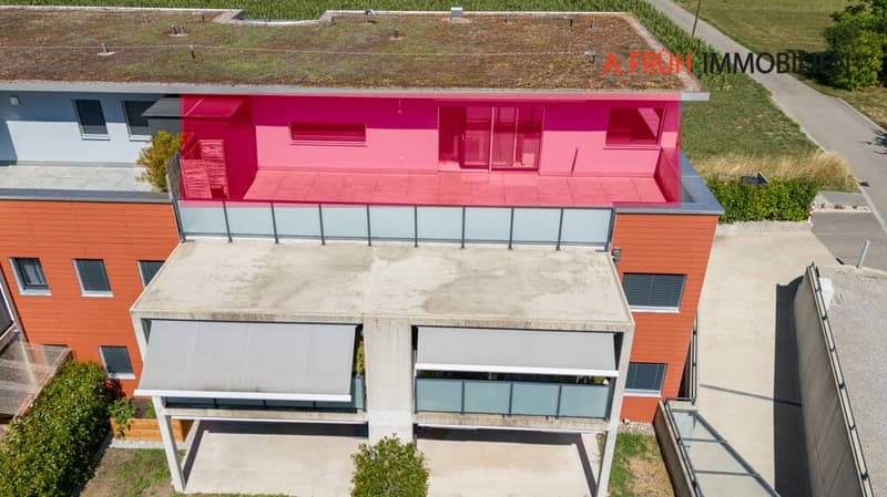 Ganz oben ists am schönsten: Attika mit Westterrasse (1)