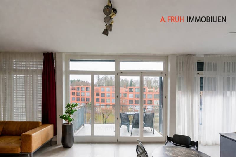 Direkter Zugang zum Balkon