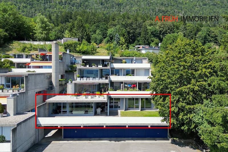 Aussenansicht Terrassenwohnung