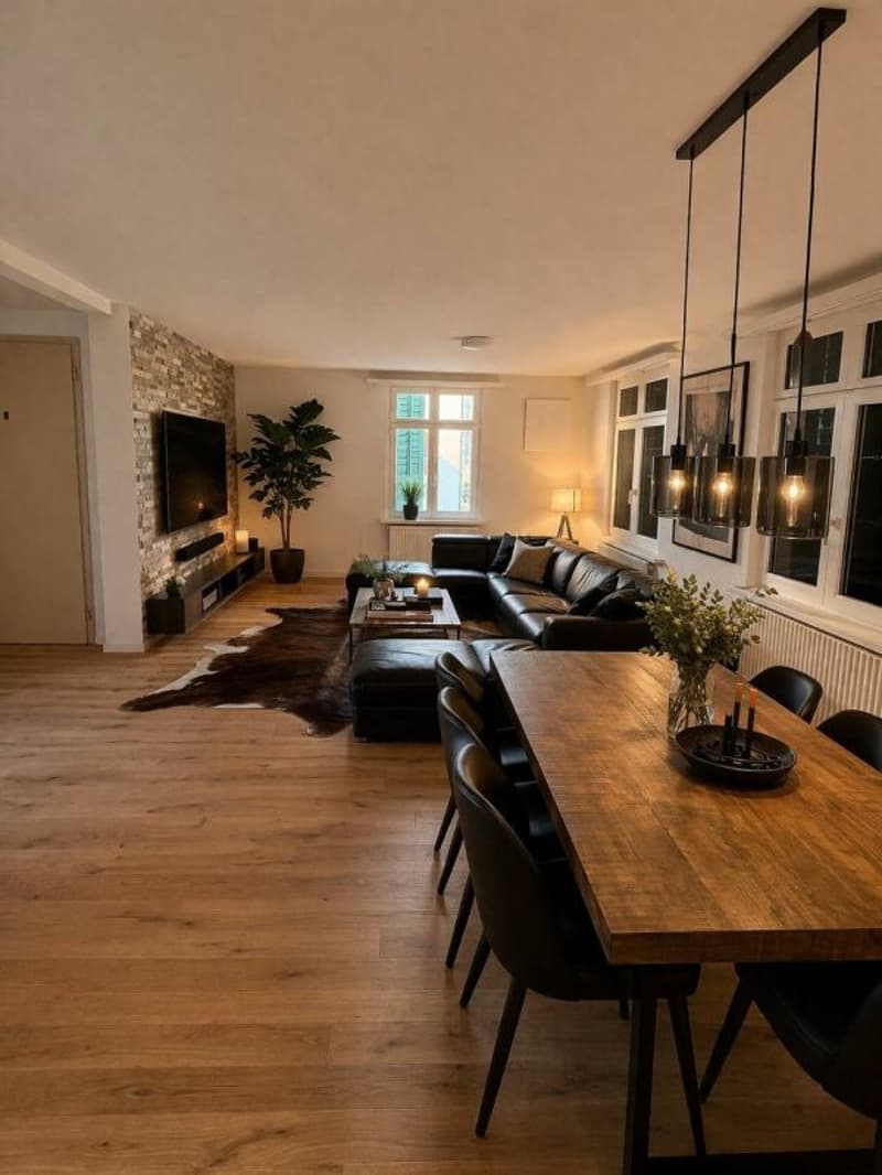 Gemütliche 3.5-Zimmer-Wohnung mit Balkon an zentraler Lage in Romanshorn (1)