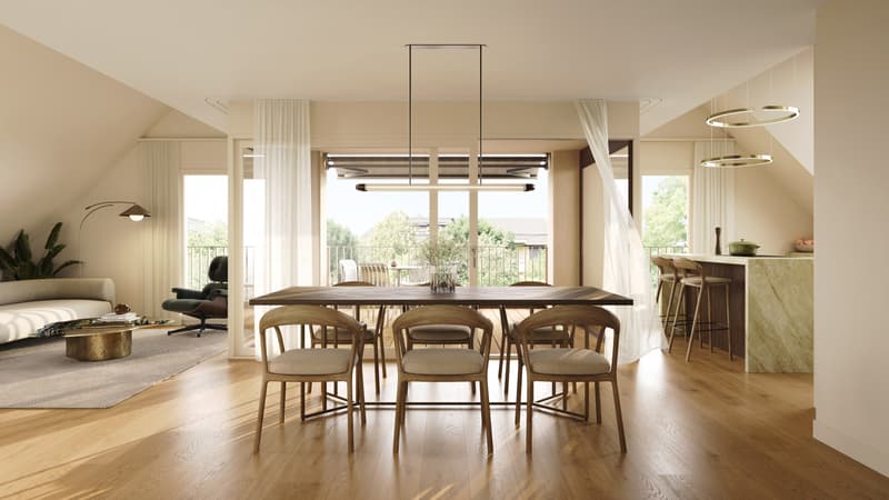 Neubau N10: 3.5 Zimmer Maisonette Wohnung (2)