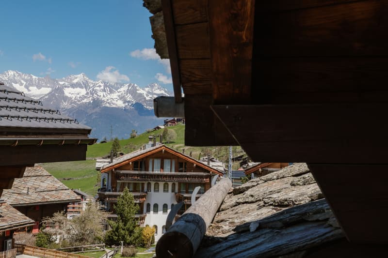 sonnige Dachwohnung im Chalet, direkt bei der Seilbahn (8)