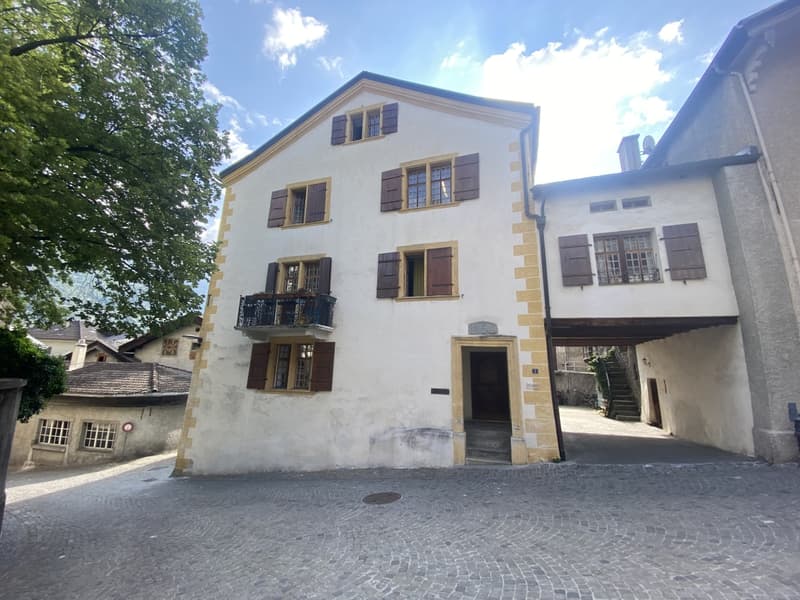 Perfekt gelegene 1-Zimmer Mietwohnung in Visp (1)