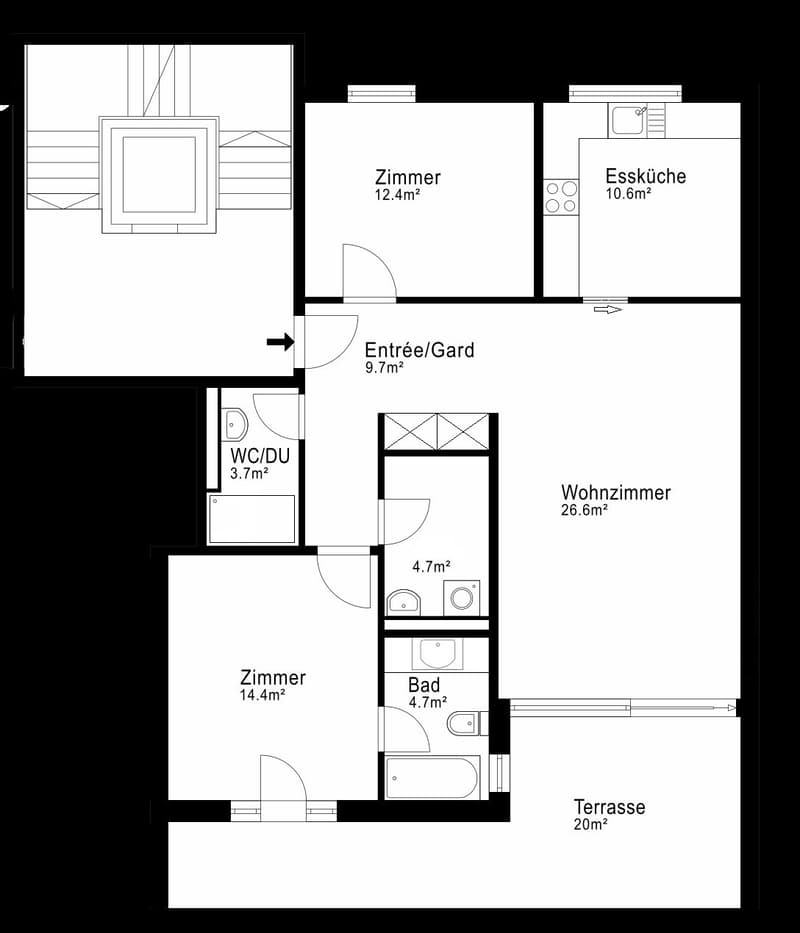 ZUG HILLS | Modernes Apartment am Zugerberg (12)