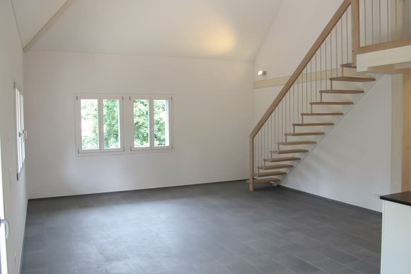 Bello appartamento 4.5 - Duplex piano 1 / piano 2 nel cuore di Ittigen (5)