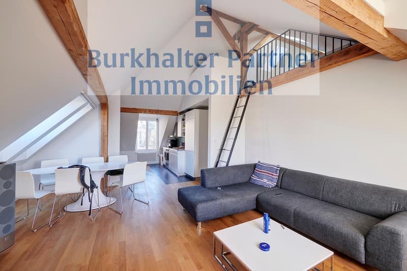 Wunderschöne Dachwohnung mit Galerie in der vorderen Länggasse! (3)