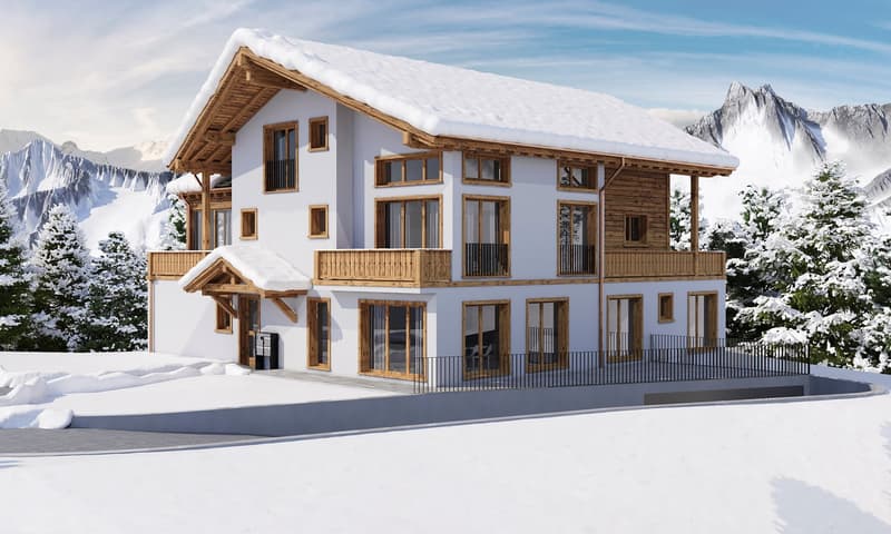 Appartement exclusif 4.5 pièces en mansarde à Parpan avec vue sur les montagnes (2)