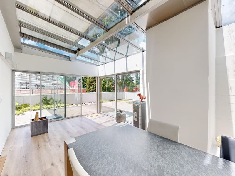 Maisonette- Attikawohnung mit grosser Dachterrasse und Poolanlage (7)