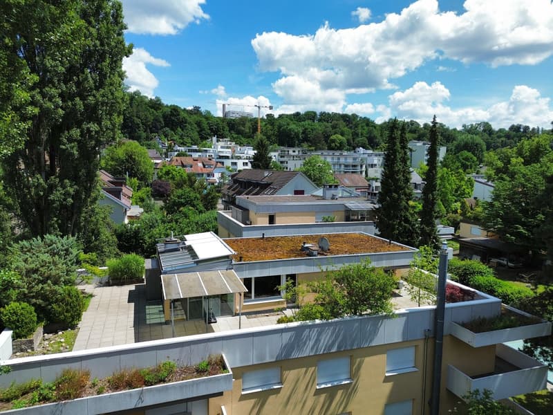 Maisonette- Attikawohnung mit grosser Dachterrasse und Poolanlage (16)