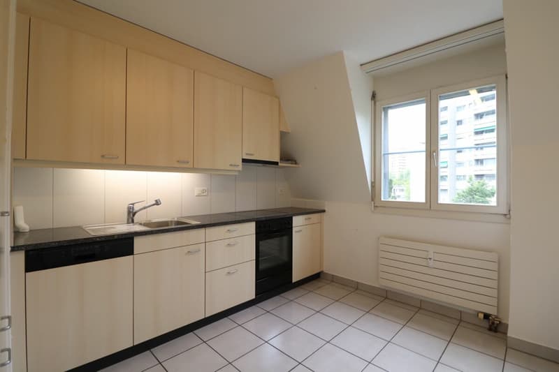 Nähe Gartenbad Eglisee und Lange Erlen - gemütliche 4-Zimmer-Maisonettewohnung im 2./3.OG (3)