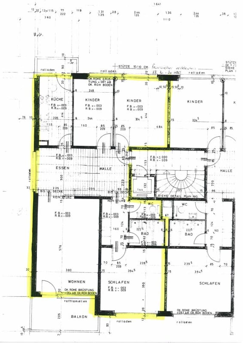 Nähe Rauracherzentrum in Riehen - grosszügige 4 ½-Zimmerwohnung im 2.OG (14)