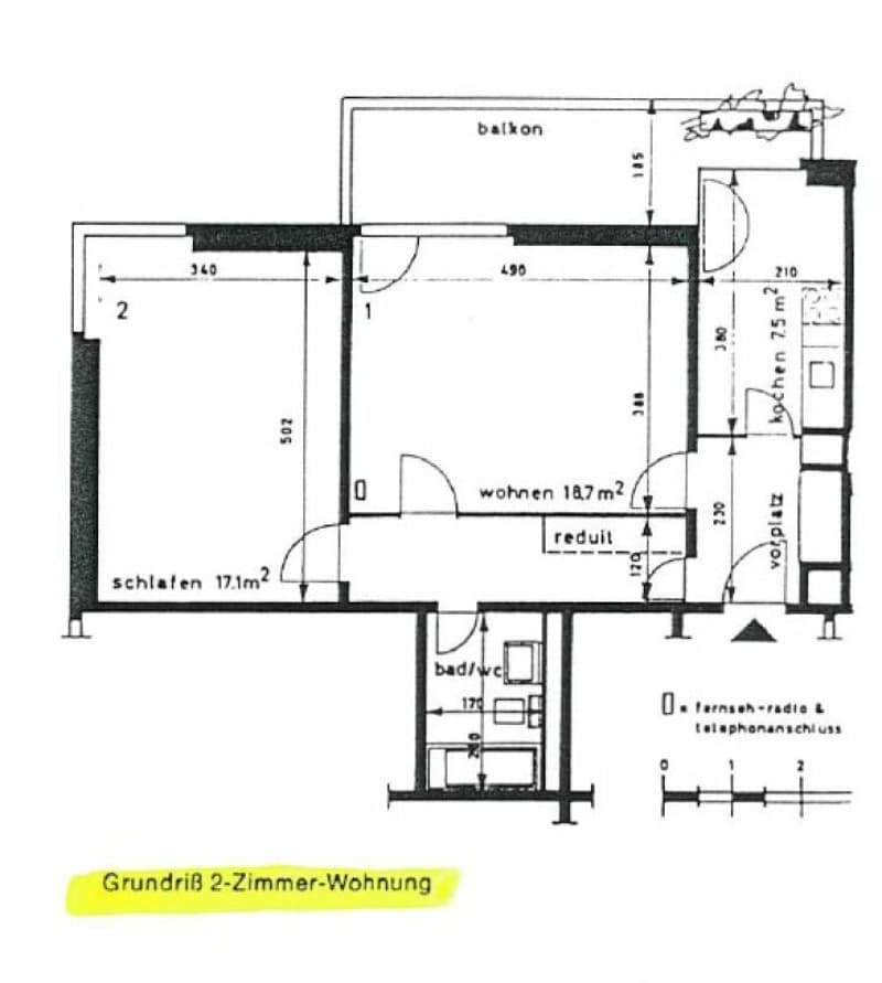 Schöne 2-Zimmer-Wohnung mit tollem Ausblick zu vermieten (11)