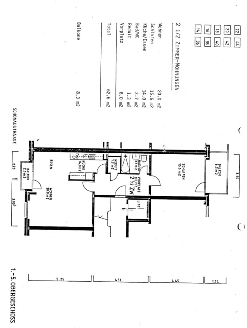 Nähe Badischer Bahnhof, schöne 2 1/2 Zimmer-Wohnung zu vermieten (8)