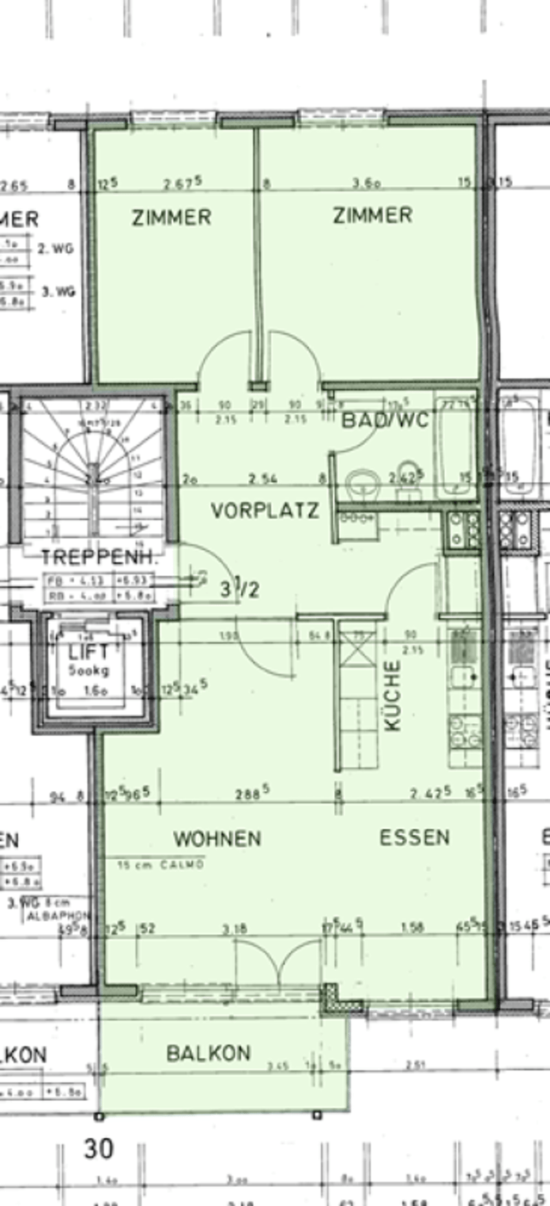 Unmittelbar zur Grenze Riehen - gemütliche 3 1/2-Zimmerwohnung in Riehen (13)