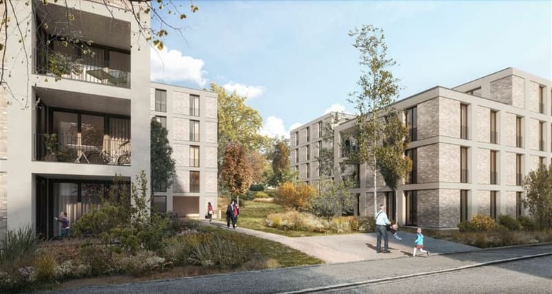 Xaver-Areal, Binningen - moderne 3 1/2-Zimmerwohnung im EG (2)