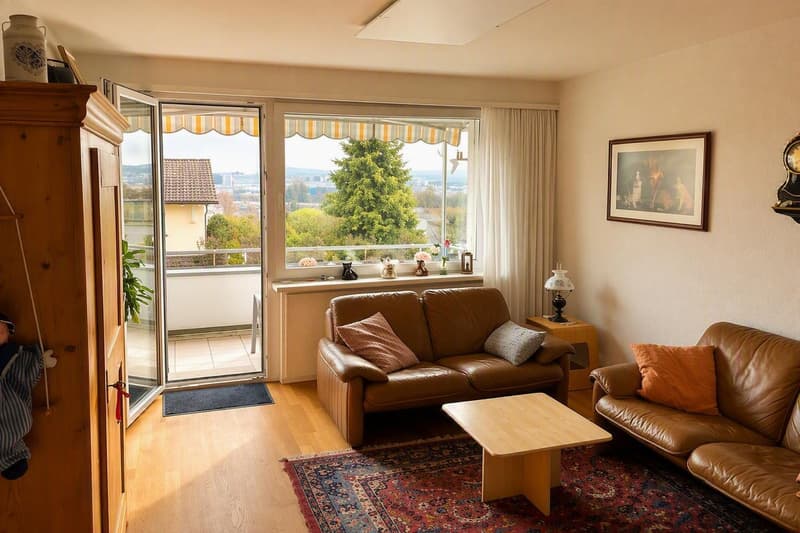 kompakte 4.5-Zimmerwohnung mit Balkon, Bastelraum + Garage (6)