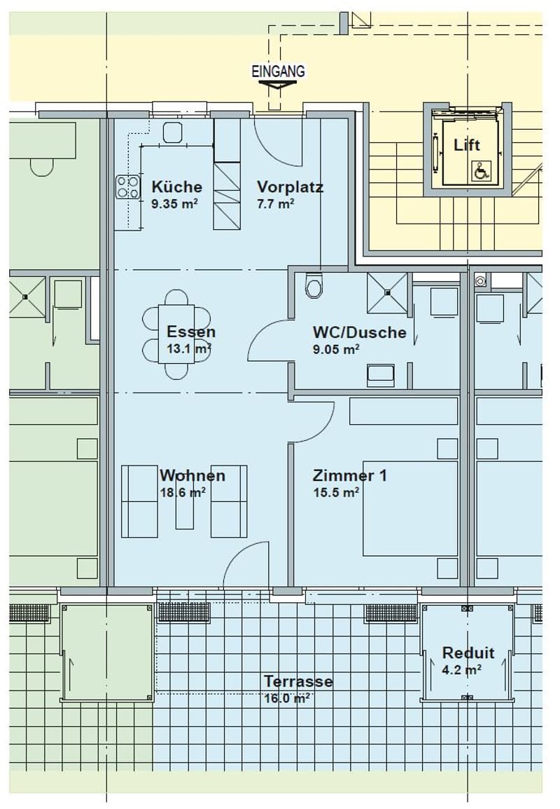 Grundrissplan