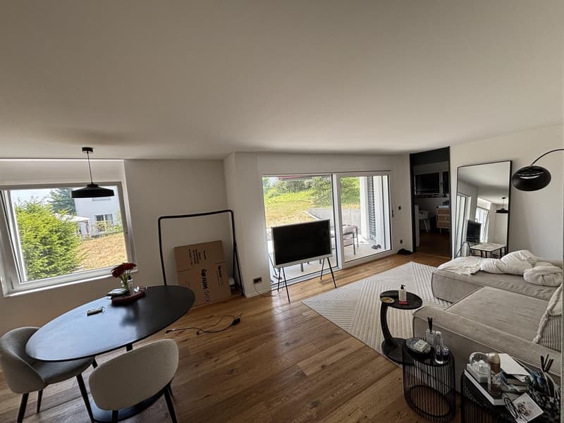 2-Zimmer-Wohnung mit Gartensitzplatz und Weitsicht (2)