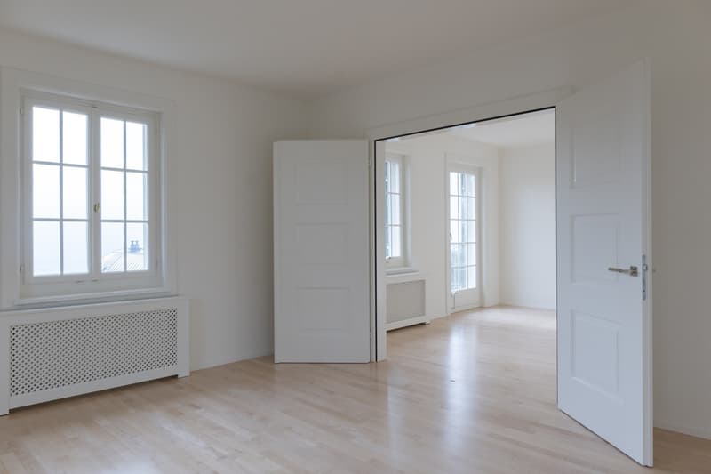 Villa am Zürichberg mit Blick auf die Stadt, See und Berge (8)