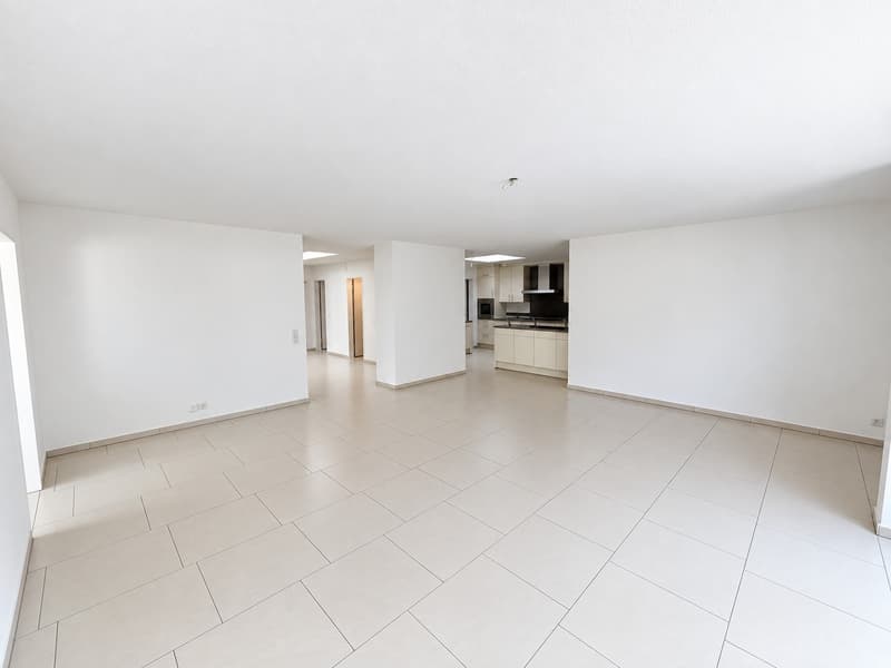 Grosszügige 3½-Zimmer-Wohnung mit 71 m² Terrasse ins Grüne (1)