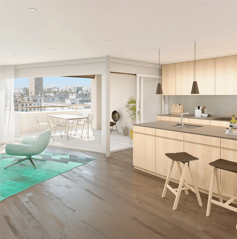 Appartement D63 neuf de 3.5 pièces à louer sur plan (4)