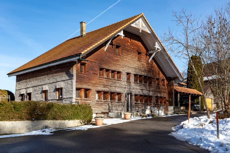 Ferme de caractère rénovée avec soin au coeur de La Roche (13)