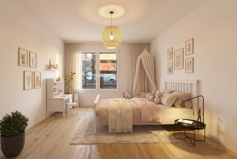 Appartement de 4,5 pièces au rez-de-chaussée - avec terrasse et jardin (10)