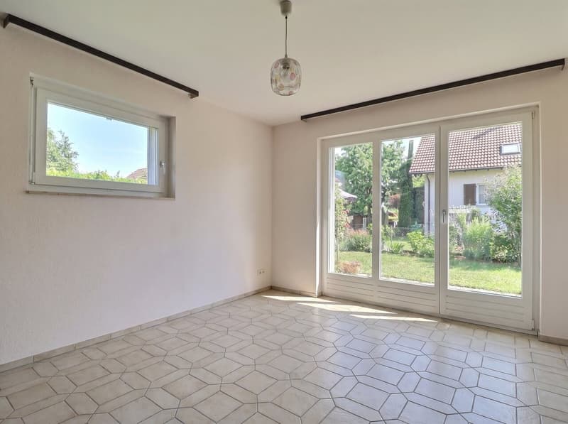 Chambre au rez
