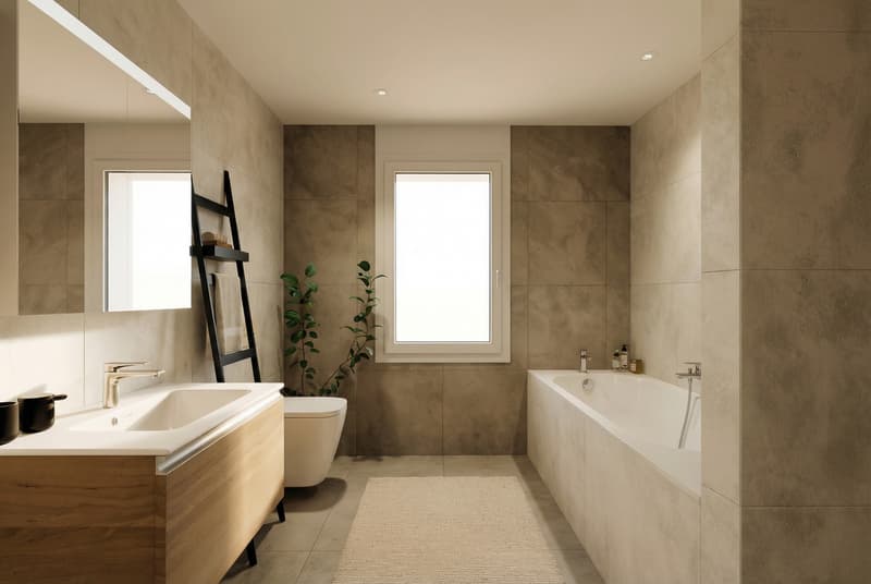 Appartement de 4,5 pièces au rez-de-chaussée - avec terrasse et jardin (11)