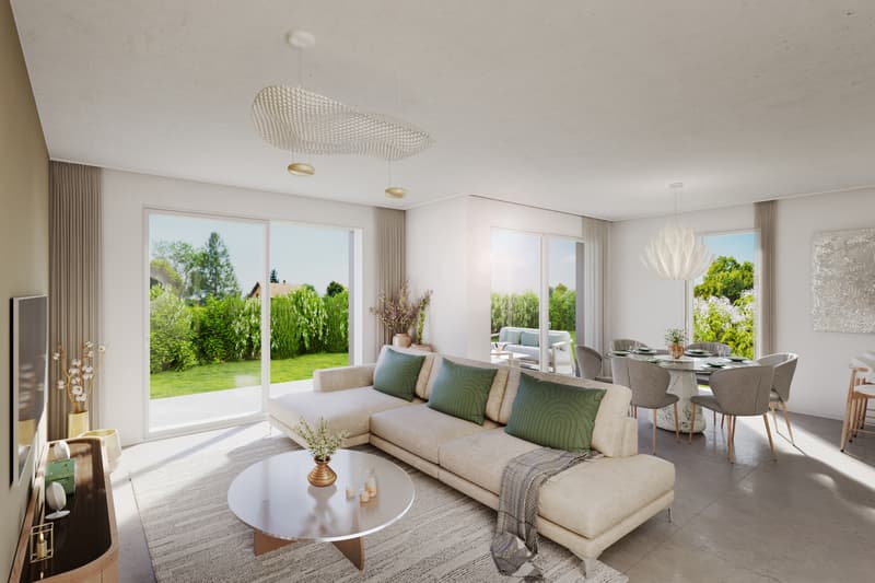 Villa jumelle H2 - 5,5 pièces sur un terrain de 275 m² (9)