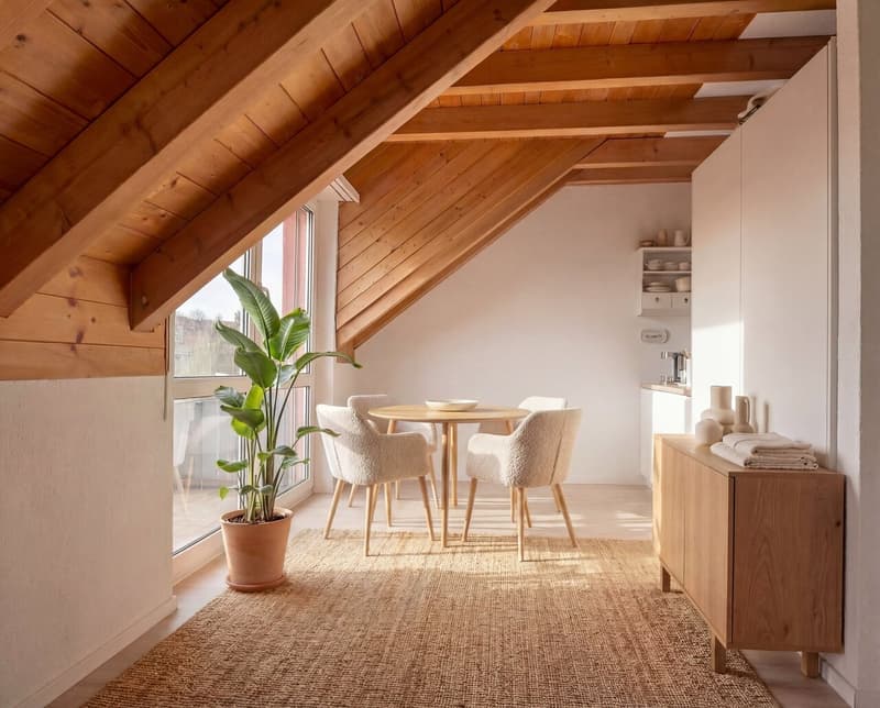Image avec mobilier de synthèse