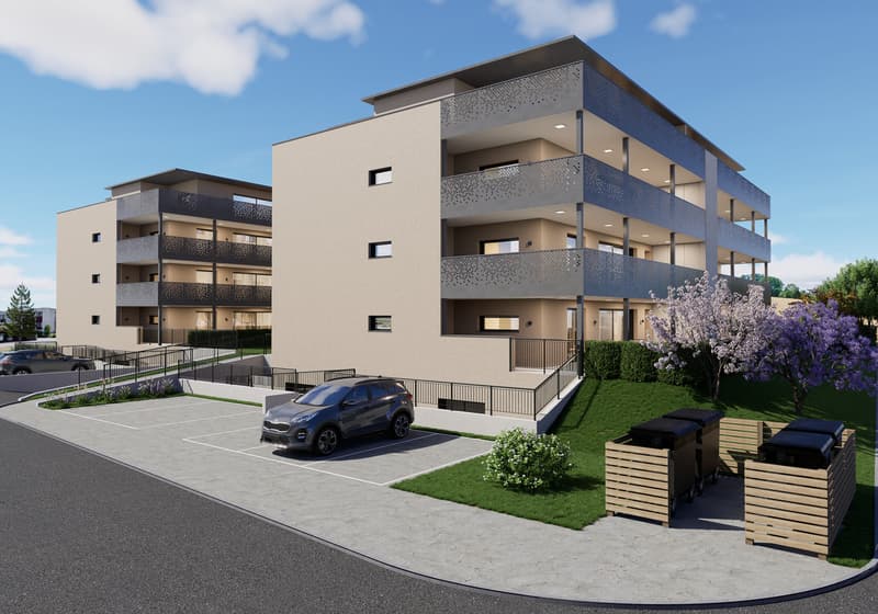 Appartements de 4.5 pièces au rez-de-jardin - visites possibles ! (1)