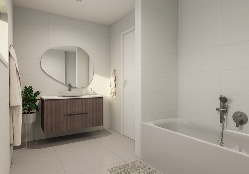 Appartements de 4.5 pièces au rez-de-jardin - visites possibles ! (5)