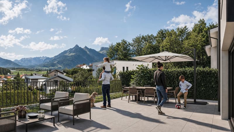 Villas jumelées de 144 à 155 m² au coeur de la Gruyère (2)