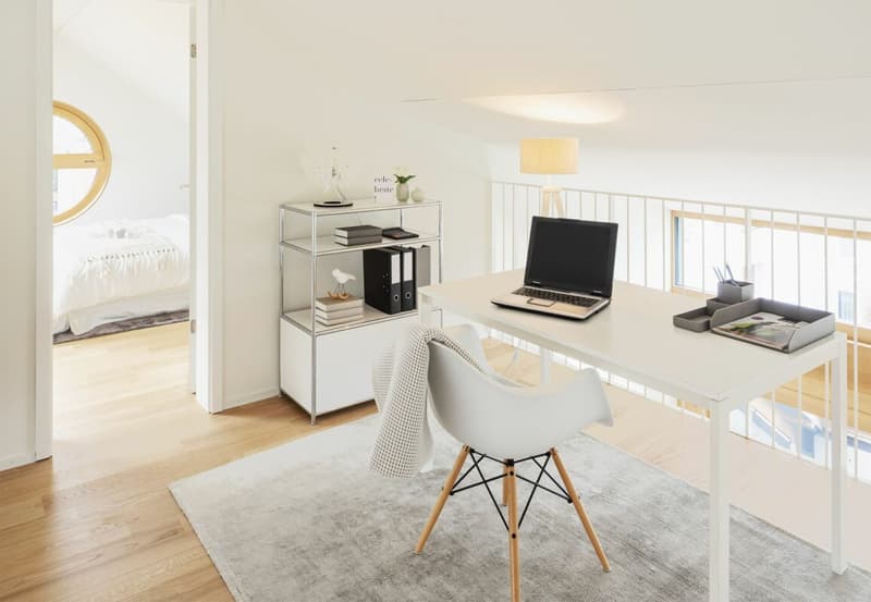 Appartements spacieux au dernier étage avec deux terrasses + belle vue (12)
