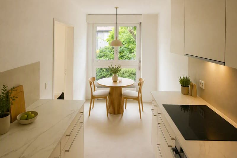 Moderne 4.5-Zi-Wohnung mit 2 Balkonen und AEP / neue Küche und Bäder (1)