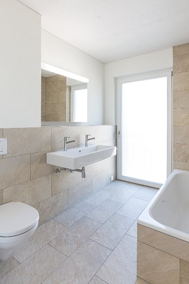 grosse teilüberdeckte Dachterrasse mit Blick auf den Säntis (9)