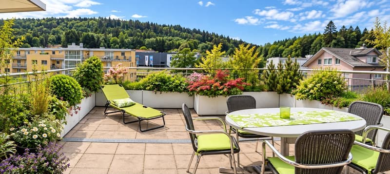 Charmante 4.5-Zimmer-Attika-Wohnung mit Aussicht in Winterthur Hegi (6)