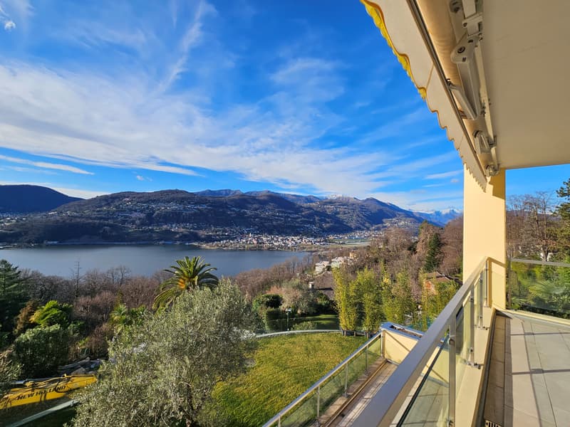Montagnola: prestigious 4.5 room with large terraces and lake view (1)