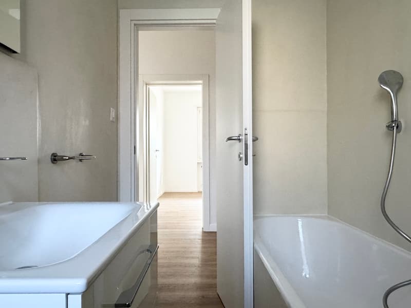 Servizio con vasca da bagno