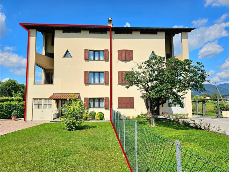 Komfortables Einfamilienhaus mit großem Garten und wichtigen Bauindizes in Stabio (2)