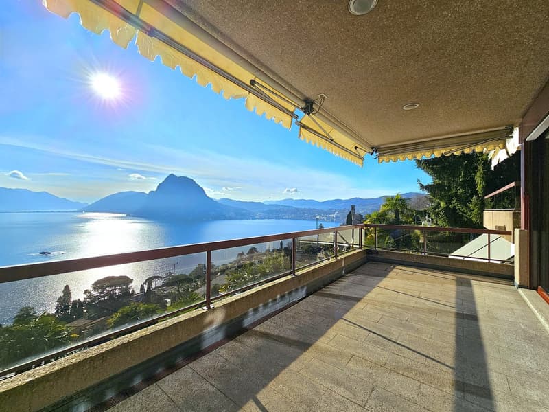 Ruvigliana: Luxurious 5.5-room apartment with enchanting lake view, private garden and terraces (4)