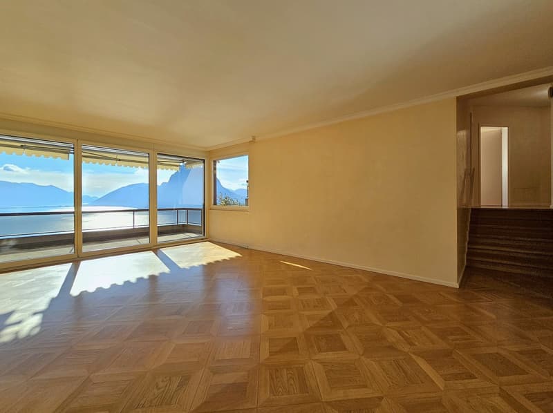Ruvigliana: Luxurious 5.5-room apartment with enchanting lake view, private garden and terraces (8)