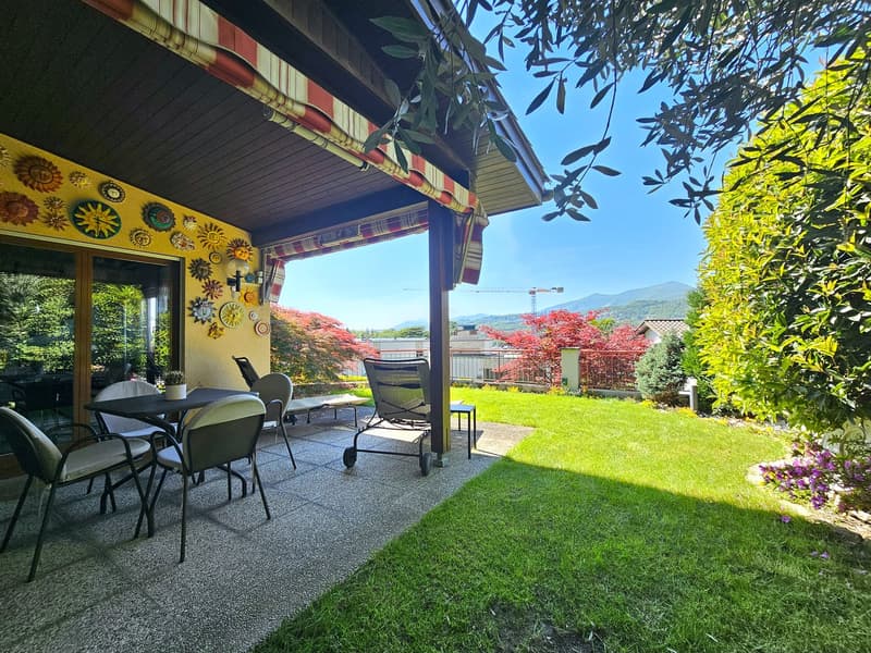 Mendrisio: Deliziosa casa unifamiliare contigua con splendido giardino e vista panoramica (4)
