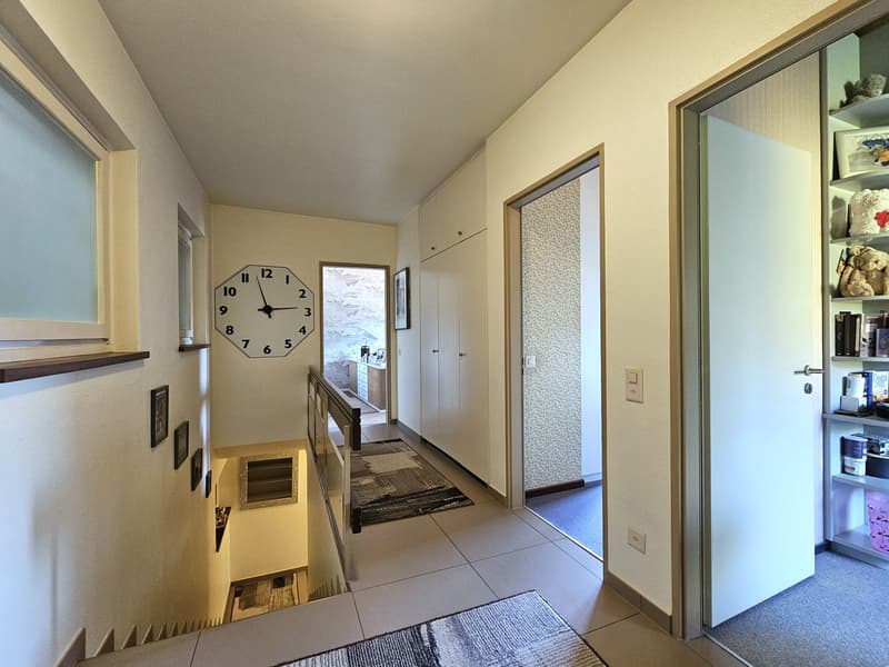 Mendrisio: Deliziosa casa unifamiliare contigua con splendido giardino e vista panoramica (12)