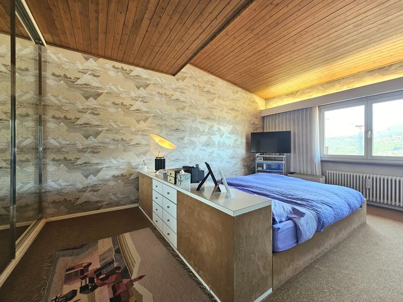 Mendrisio: Deliziosa casa unifamiliare contigua con splendido giardino e vista panoramica (13)