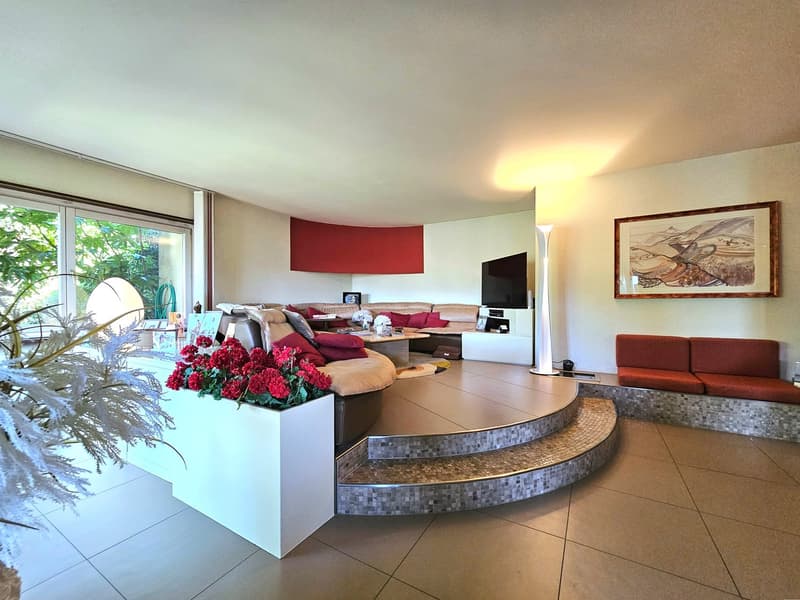Mendrisio: Deliziosa casa unifamiliare contigua con splendido giardino e vista panoramica (8)