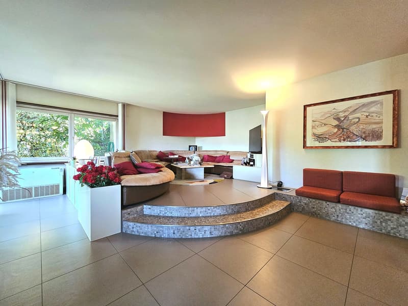 Mendrisio: Deliziosa casa unifamiliare contigua con splendido giardino e vista panoramica (7)