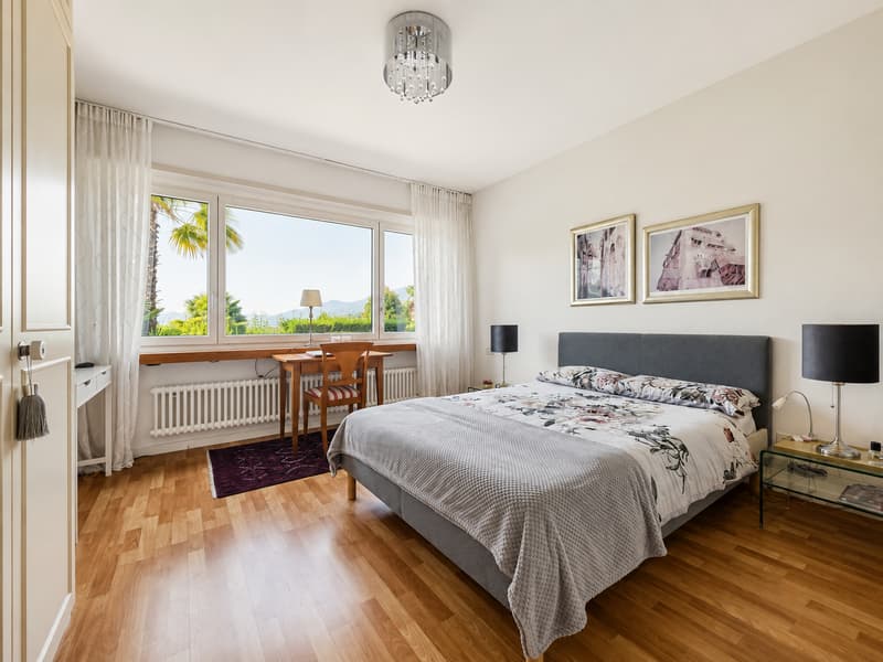 Ponte Capriasca: Elegante 2 locali con splendida terrazza immersa nel verde e piscina condominiale (8)